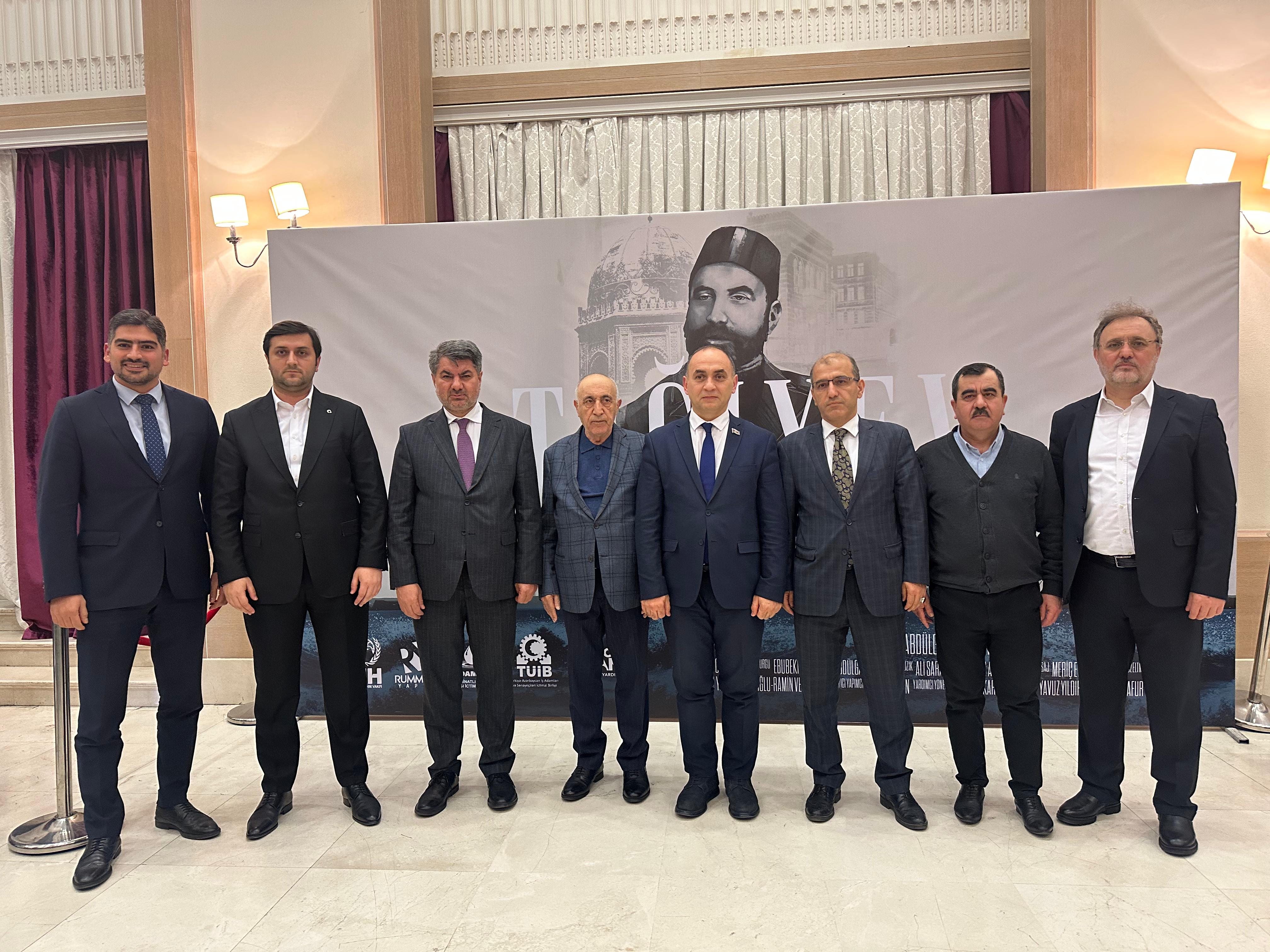 Hacı Zeynalabdin Tağıyevin həyatından bəhs edən "Tağıyev" sənədli filminin təqdimat mərasimi olub.